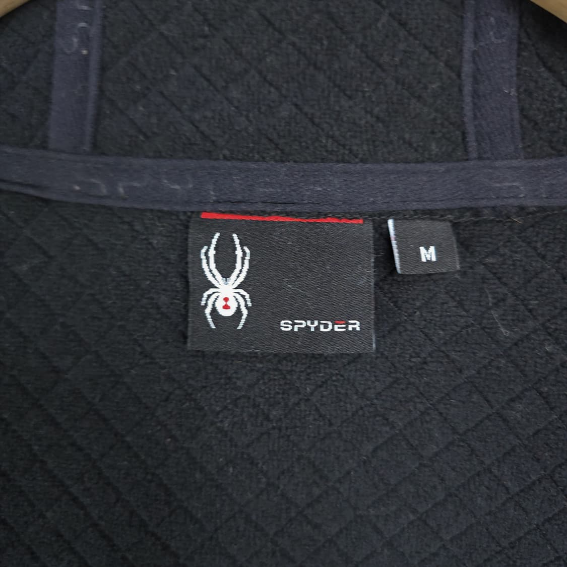 스파이더 로고 플리스 자켓 블랙 95 상품이미지7