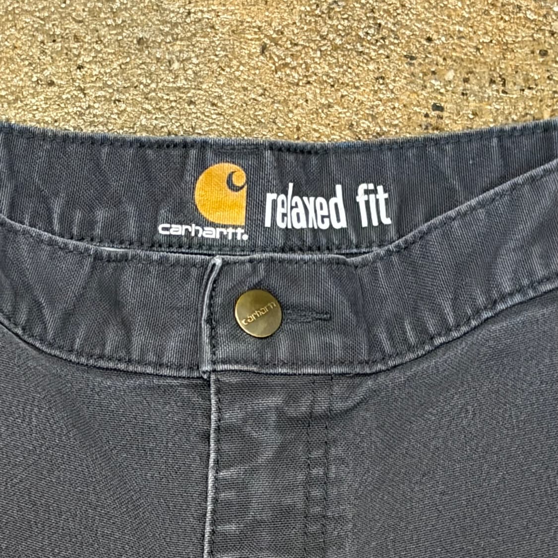 00s USA 빈티지 칼하트 더블니 워크팬츠 상품이미지4