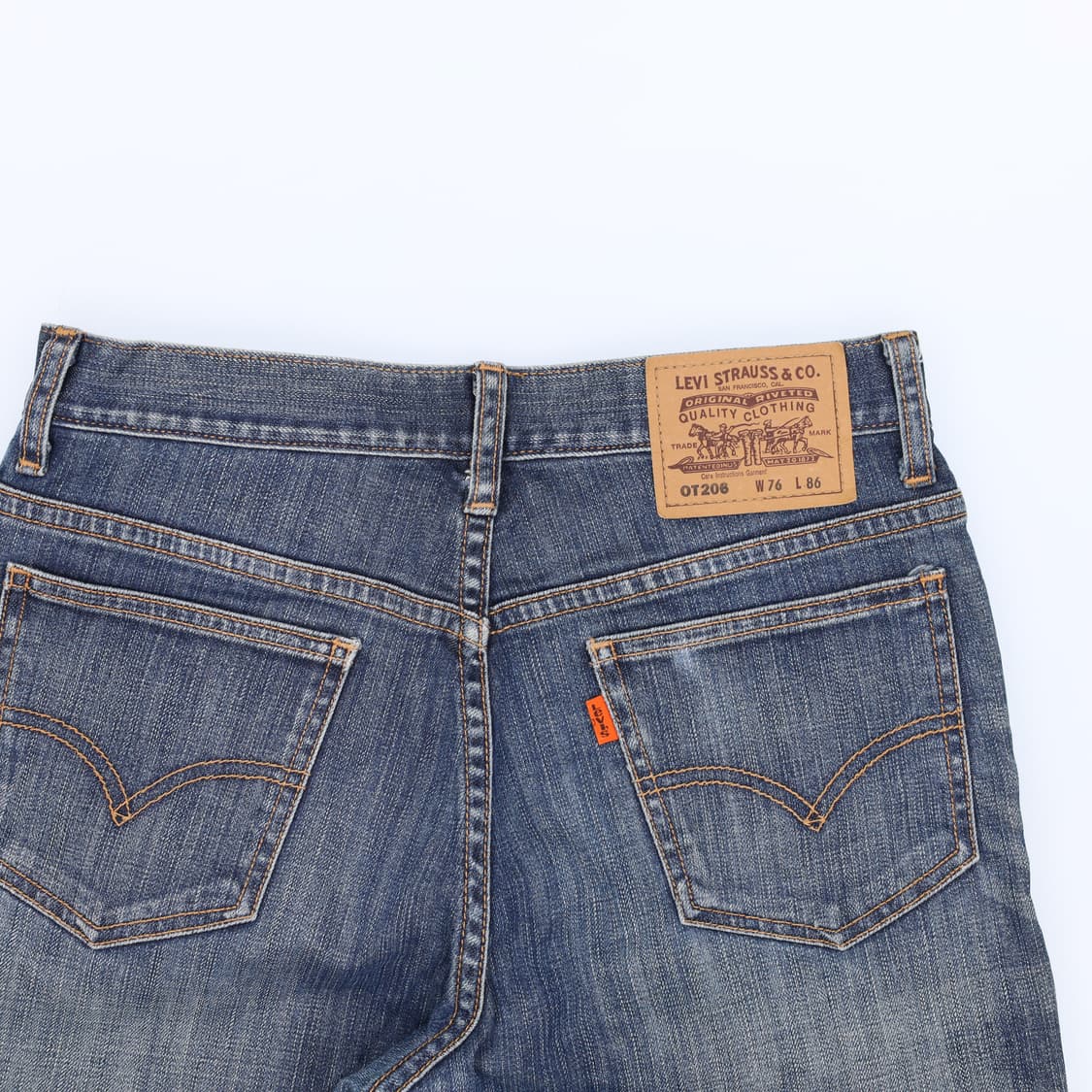 [W30 L34] 리바이스 OT206 워싱 데님팬츠 1205HR2 상품이미지3