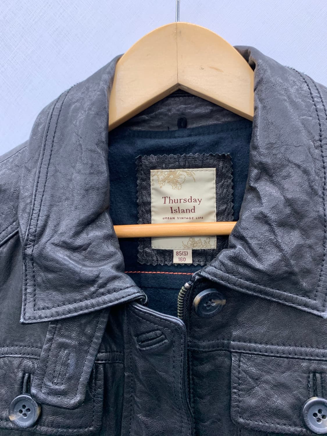 Thursday island 램스킨 3D포켓 자켓 상품이미지5