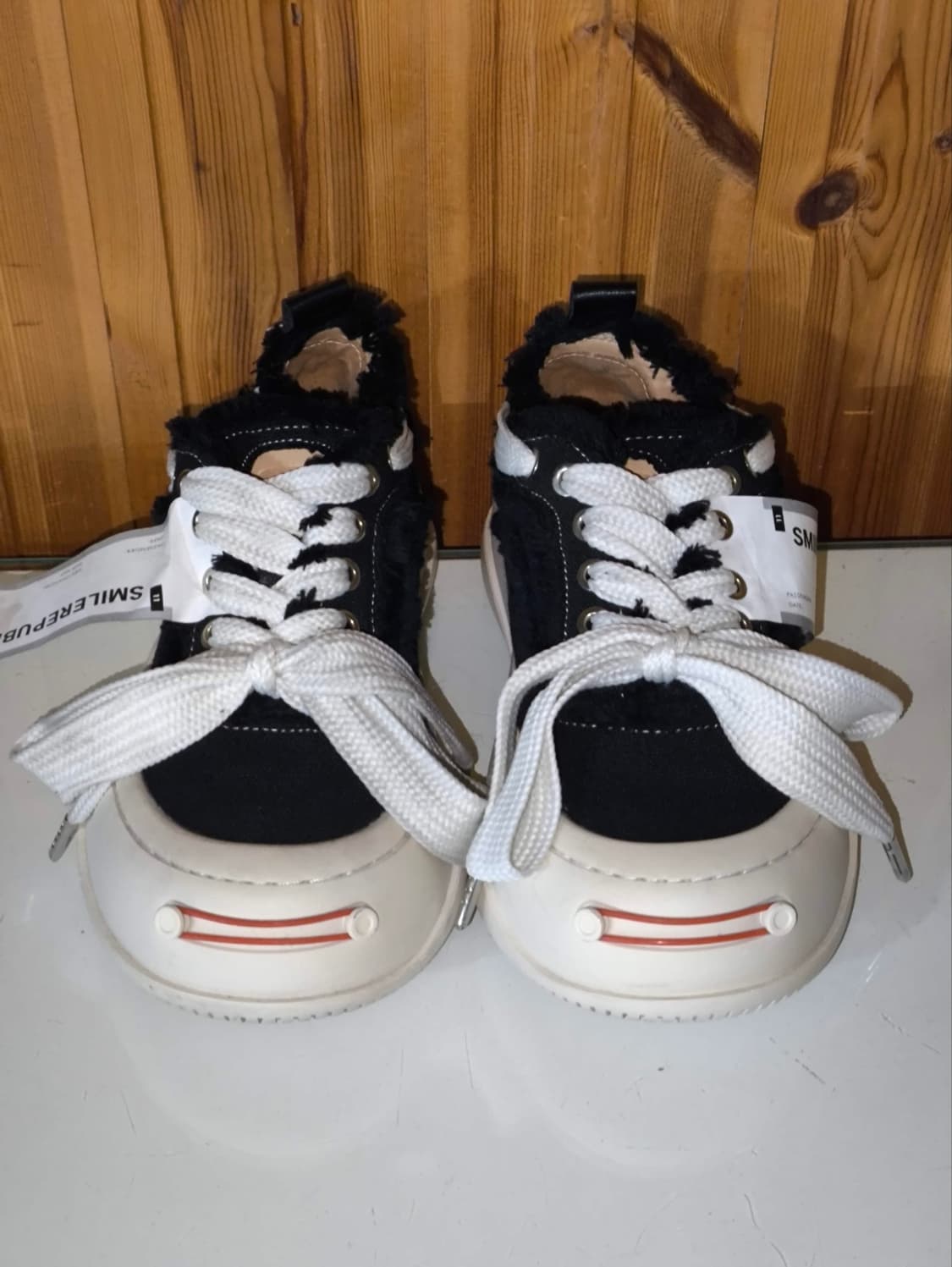 35 220mm 스마일리퍼블릭 캔버스 스니커즈 상품이미지4