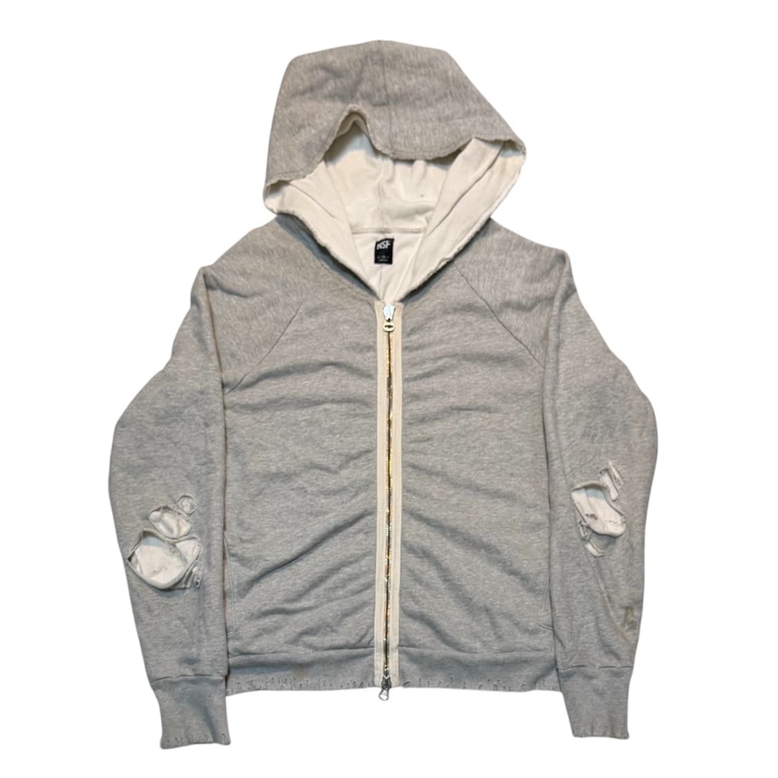 NSF 디스트로이드 데미지 투웨이 람포 후드집업 상품이미지1