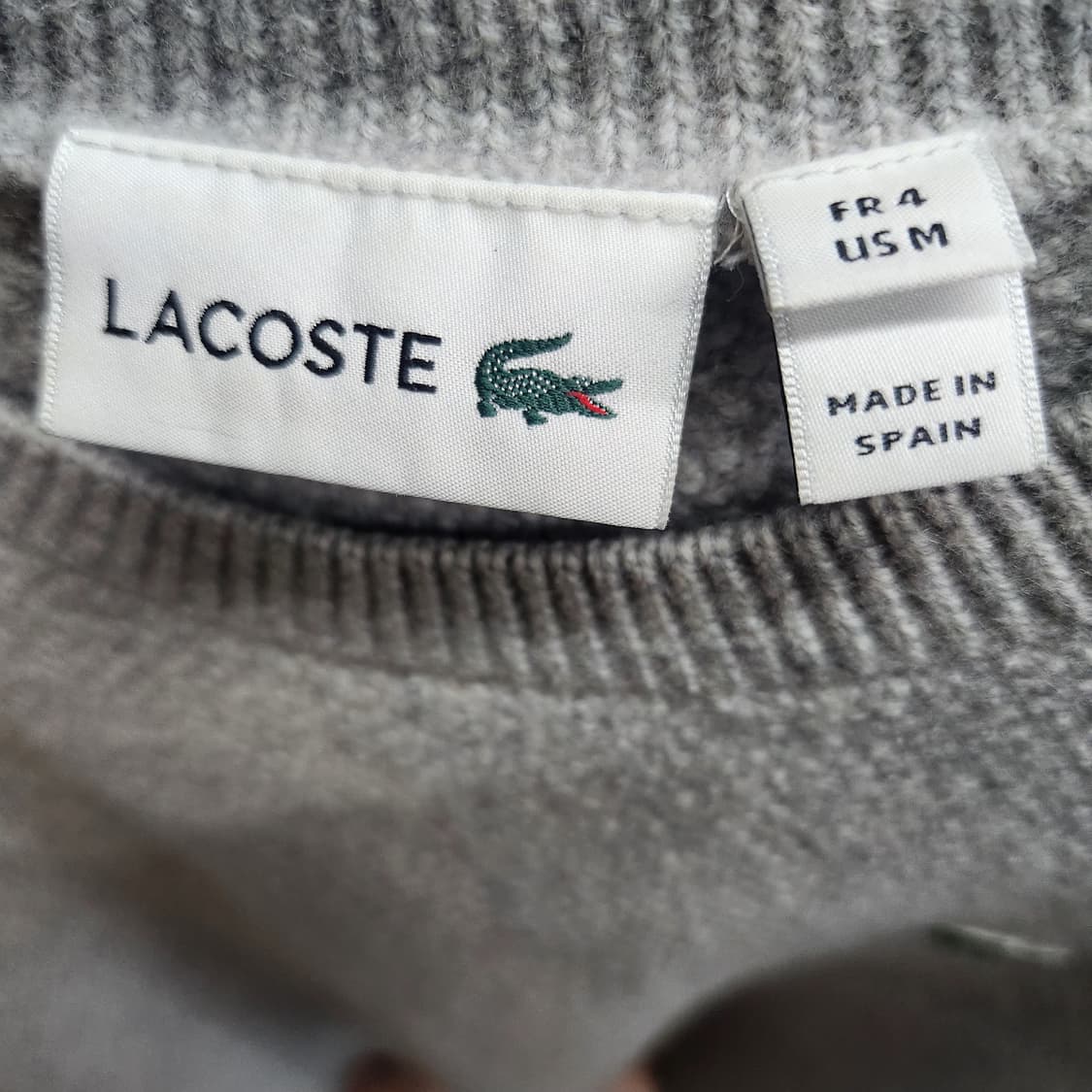 라코스테 로고 모(순수신모) 니트 M(M) 상품이미지5