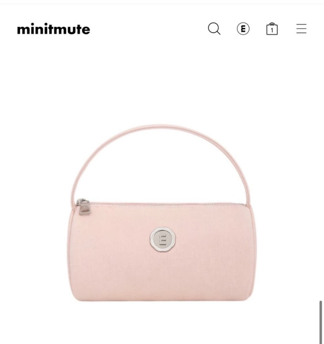 미닛뮤트 클로써클 워싱핑크 상품이미지1