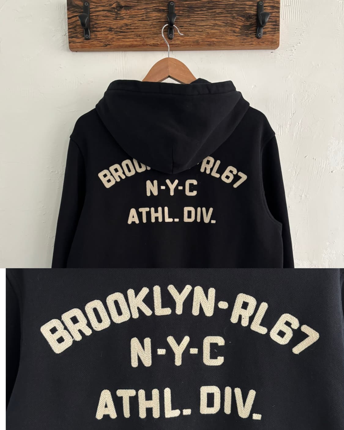 Polo 폴로 랄프로렌 신형 NY 시티 챔프 스냅 버튼 후드 자켓  상품이미지7