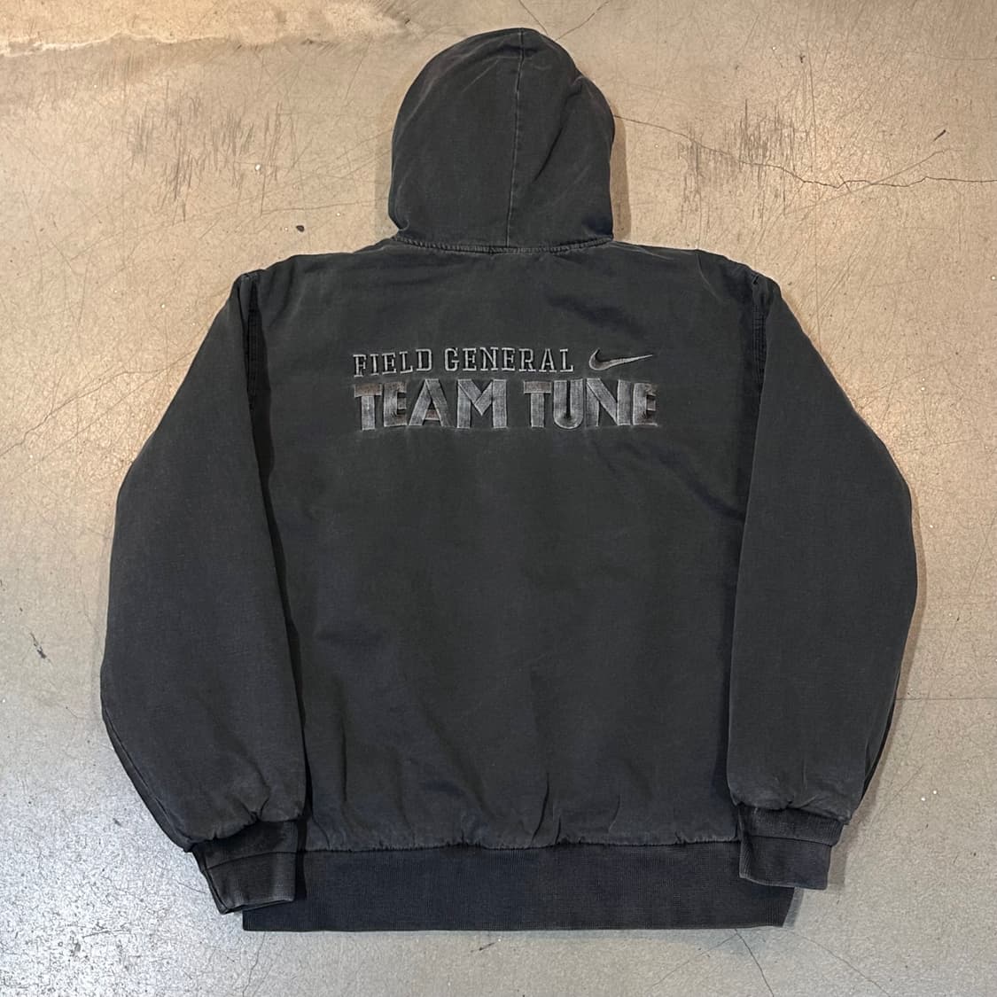 M 디스이즈네버뎃 차콜 후드 자켓 상품이미지3