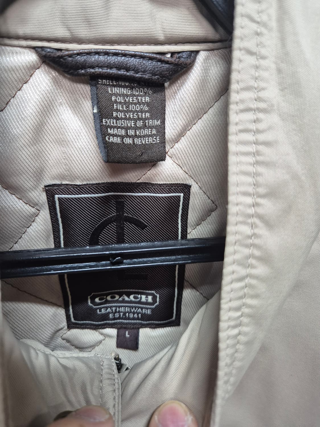 코치 야상점퍼 상품이미지2