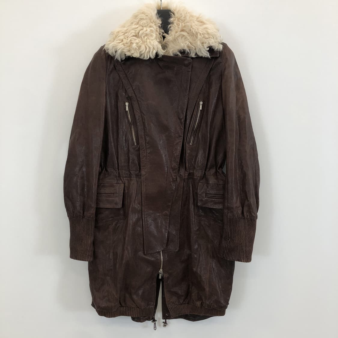 VOV 보브 양가죽 코트 55 내피분리가능  상품이미지1