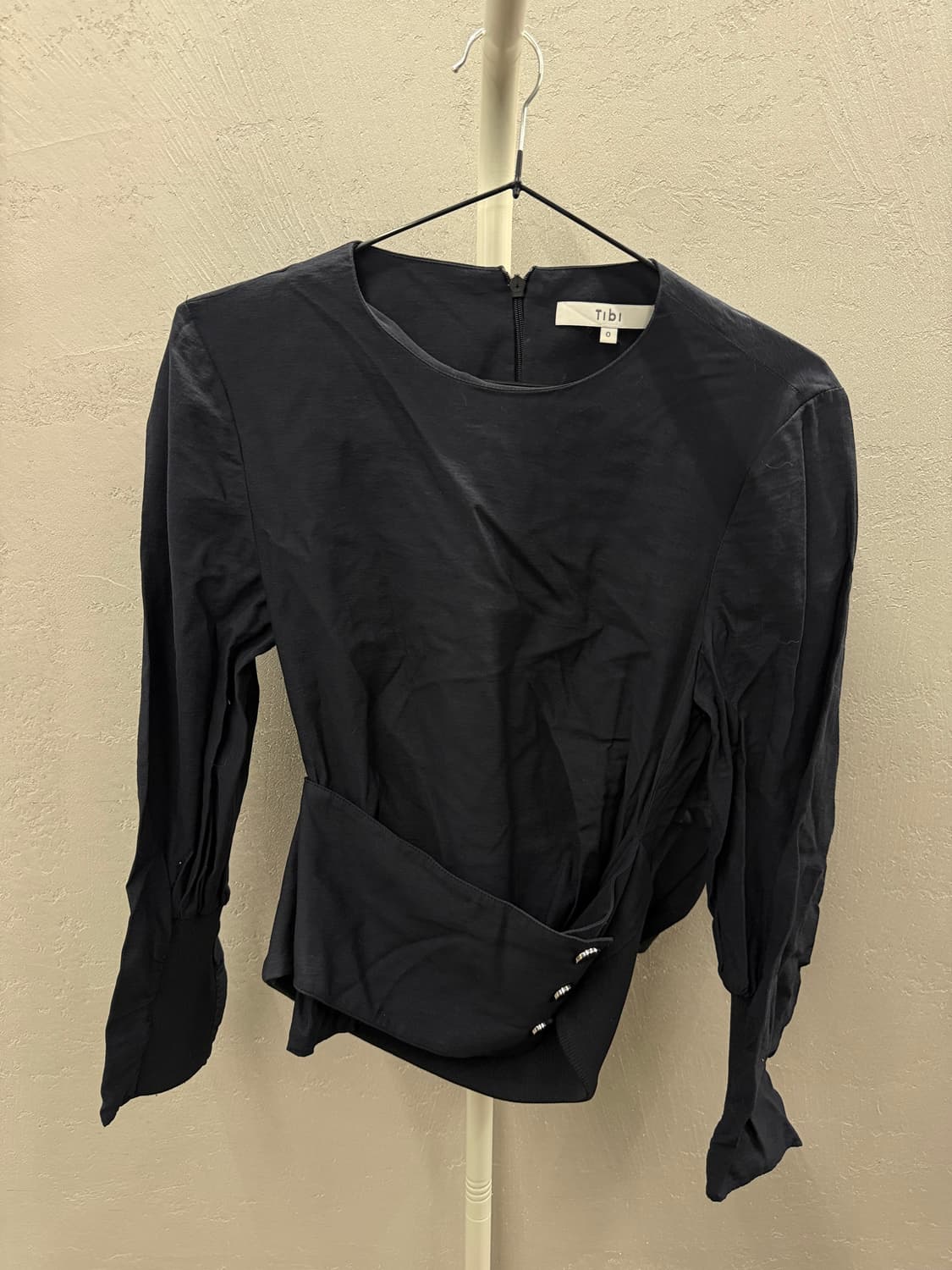 Tibi 블랙 블라우스 사이즈 0 상품이미지2