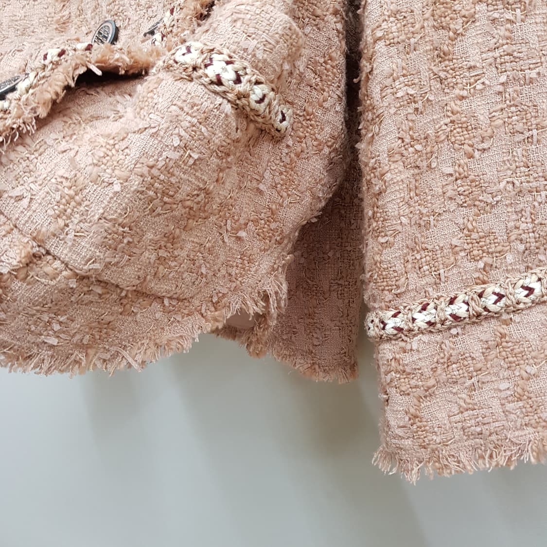 오즈세컨 트위드 자켓 82-94-160사이즈 상품이미지5