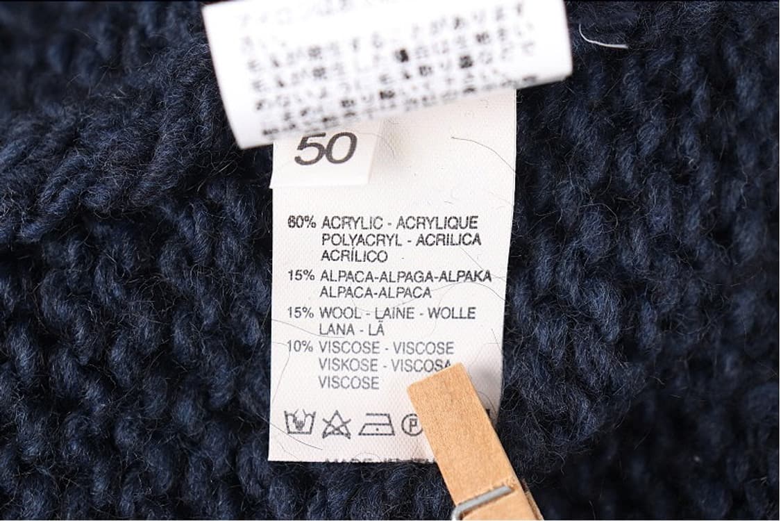 네이비 스웨터 (WISEGUY) 상품이미지10