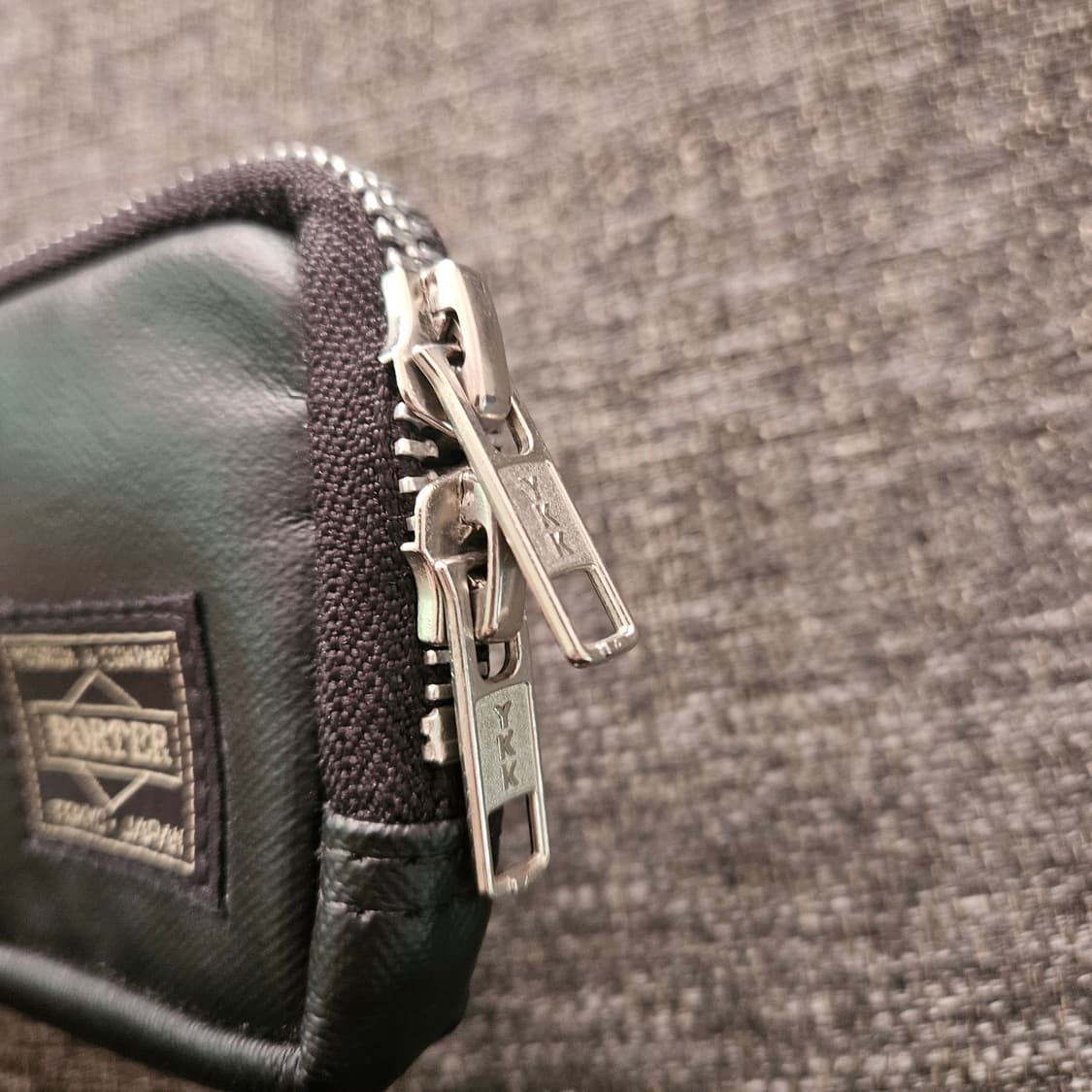 포터 프리스타일 코인 케이스 블랙 상품이미지2