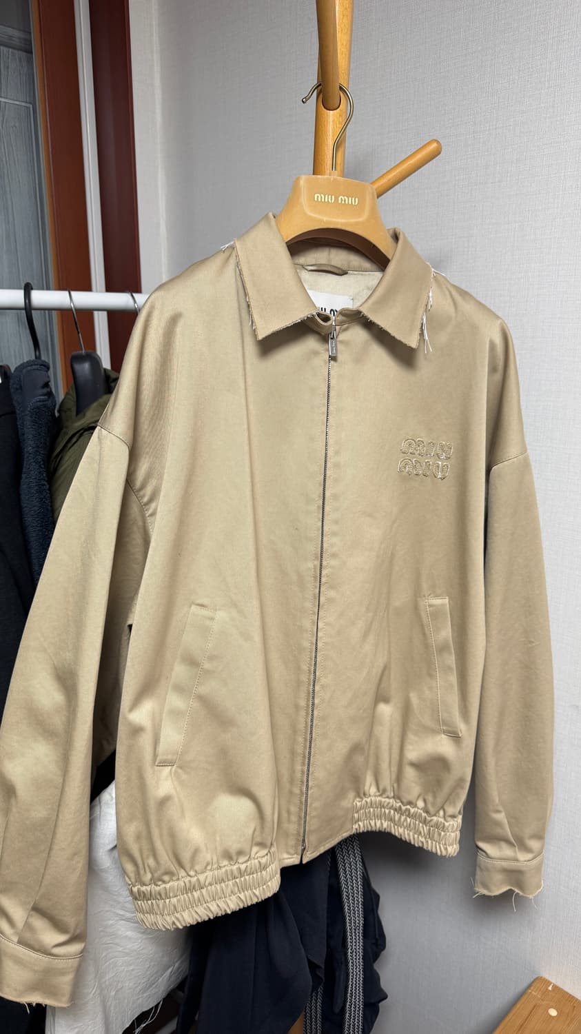미우미우 치노 블루종 자켓 42 상품이미지1