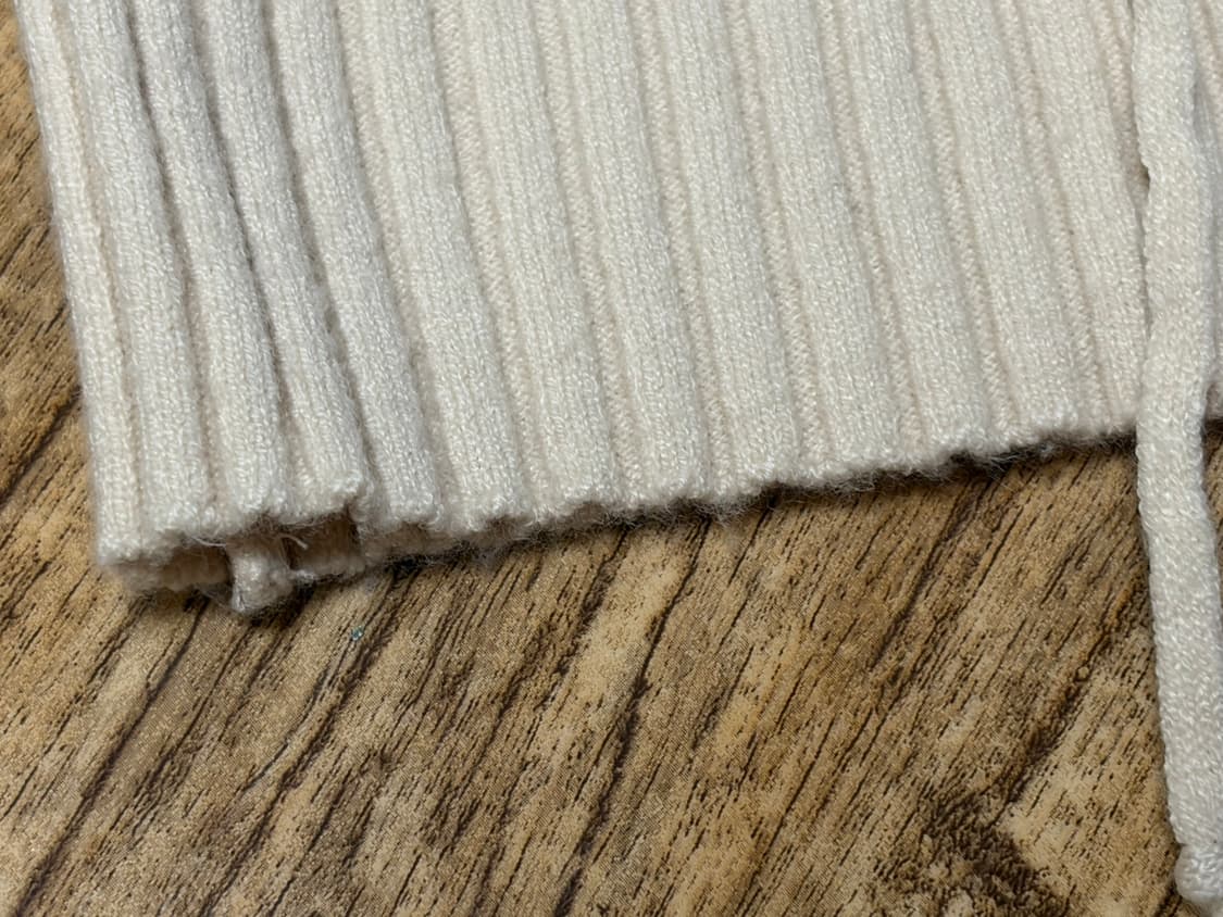 아워캐비넷 ribbon golgi knit 베이지 상품이미지4