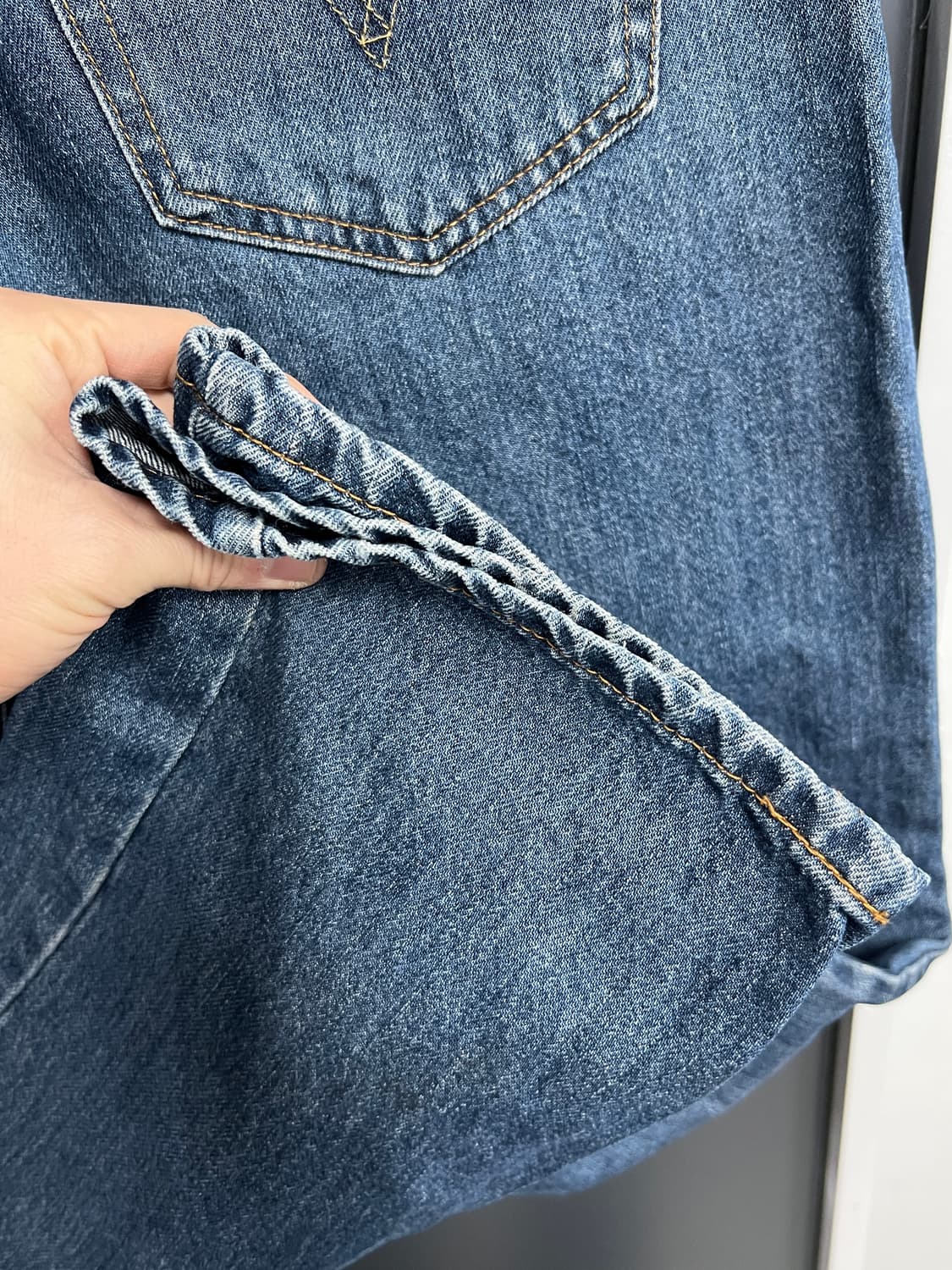 00s Levis 리바이스 505 스트레이트핏 데님 팬츠 상품이미지3