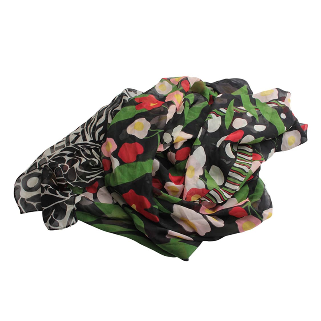 겐조 멀티컬러 실크 스카프 상품이미지3