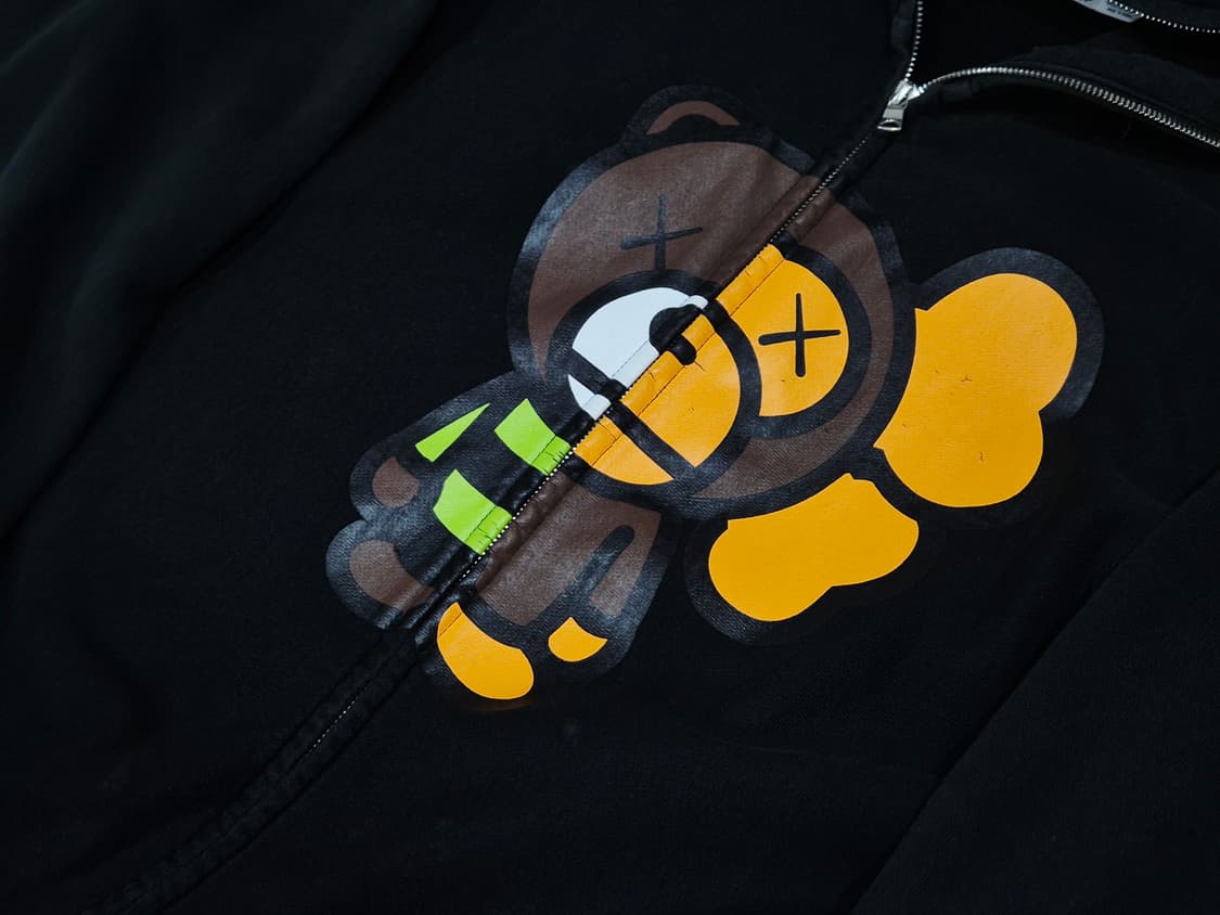 베이프 카우스 베이비마일로 후드 집업 L 상품이미지2