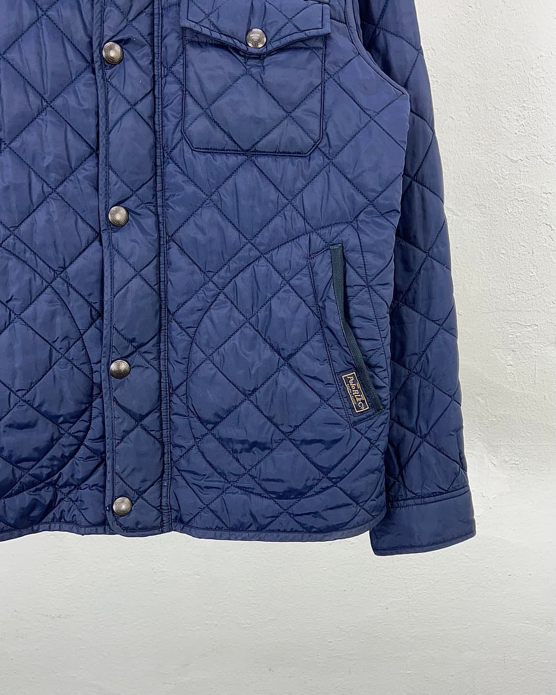폴로 랄프로렌 네이비 캠튼 원 포켓 퀼팅 자켓 상품이미지5