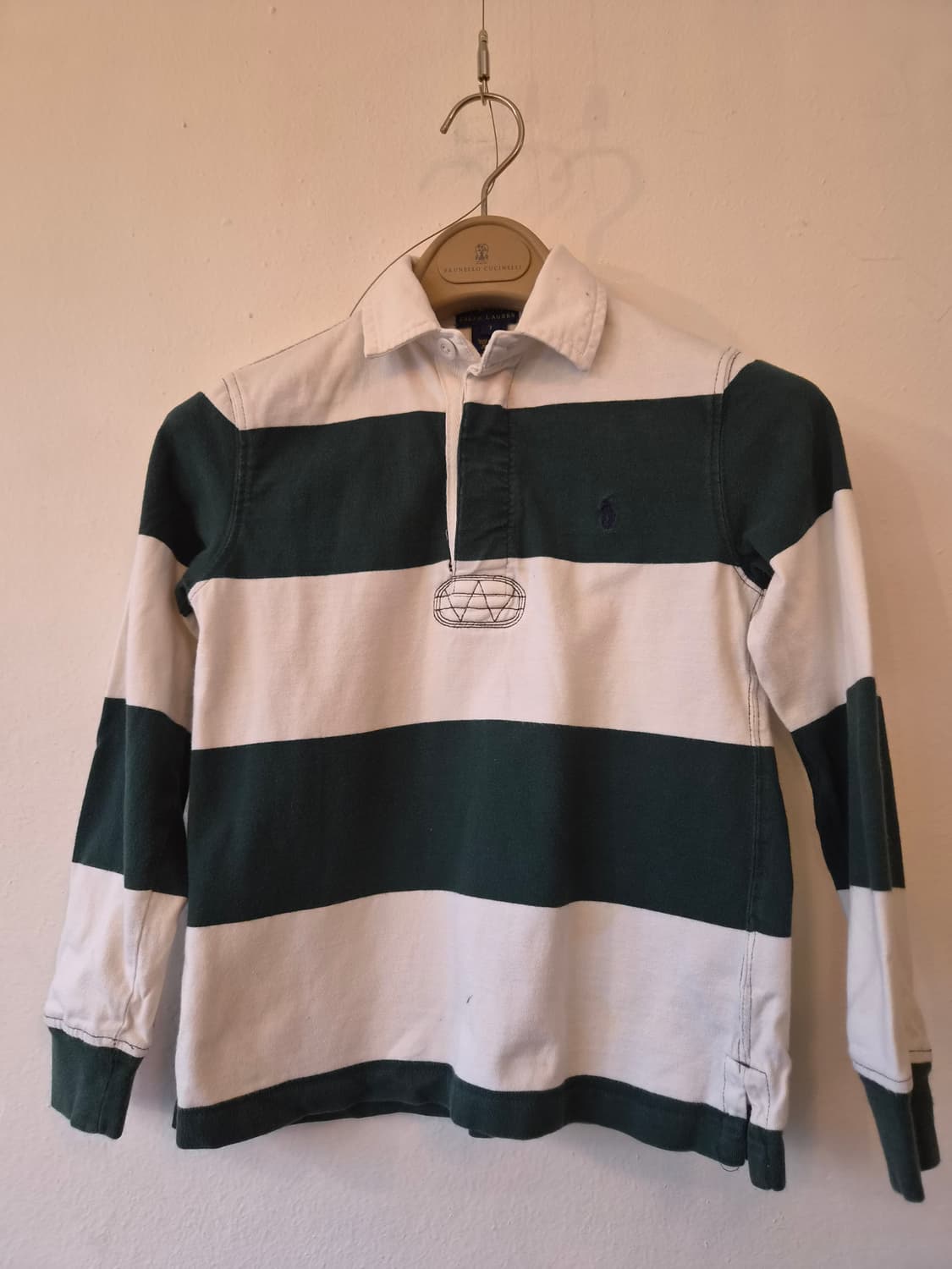 폴로랄프로렌 키즈 긴팔코튼카라티셔츠 7T 상품이미지2