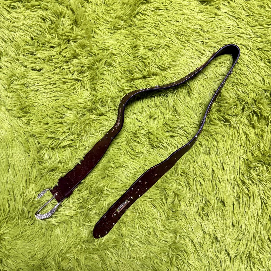 빈티지 웨스턴 레더 벨트 상품이미지3