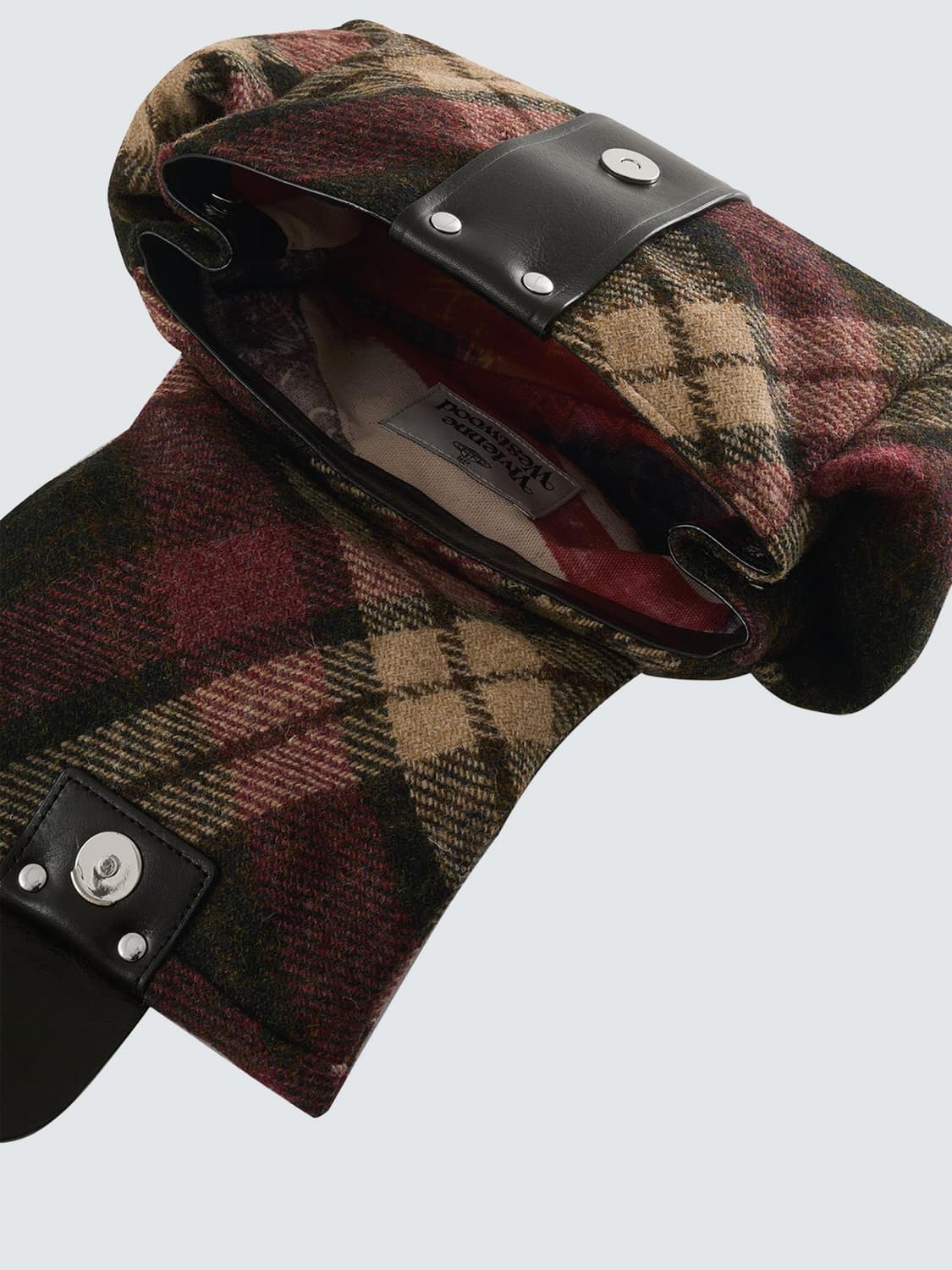 비비안웨스트우드 헤이즐 트레저 라이트 체크 숄더백 상품이미지2