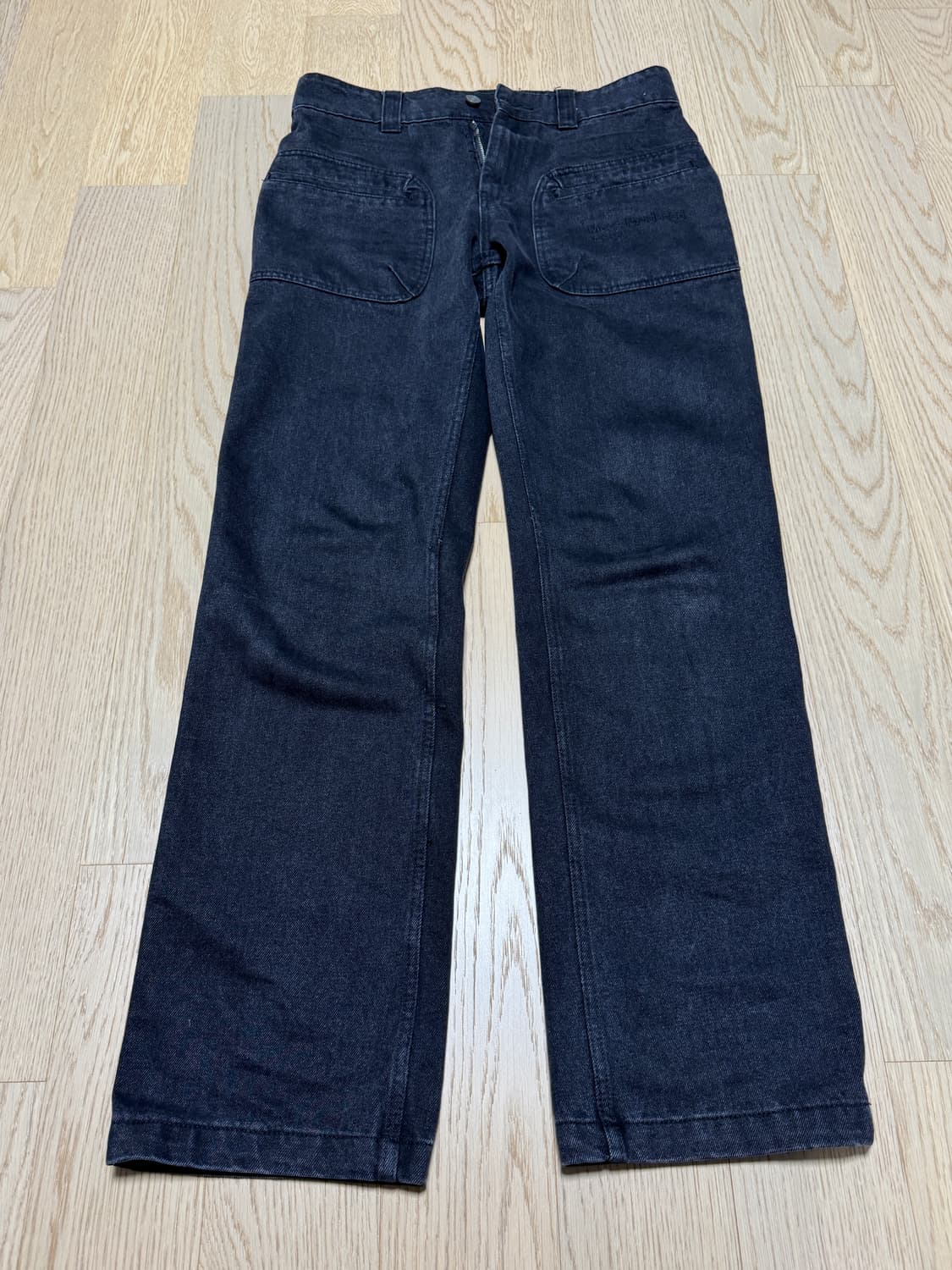 [M] 플라스틱 프로덕트 MPa SPLIT POCKET PANTS 블랙 상품이미지2