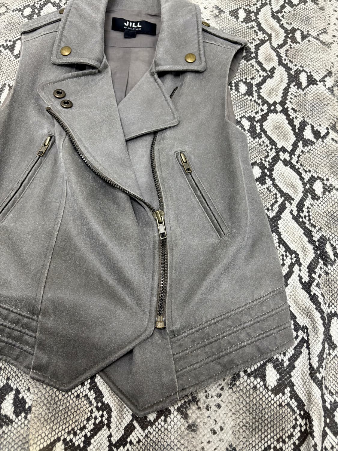 “JILLSTUART” 00’s Mood Grey Side Zipper  상품이미지6