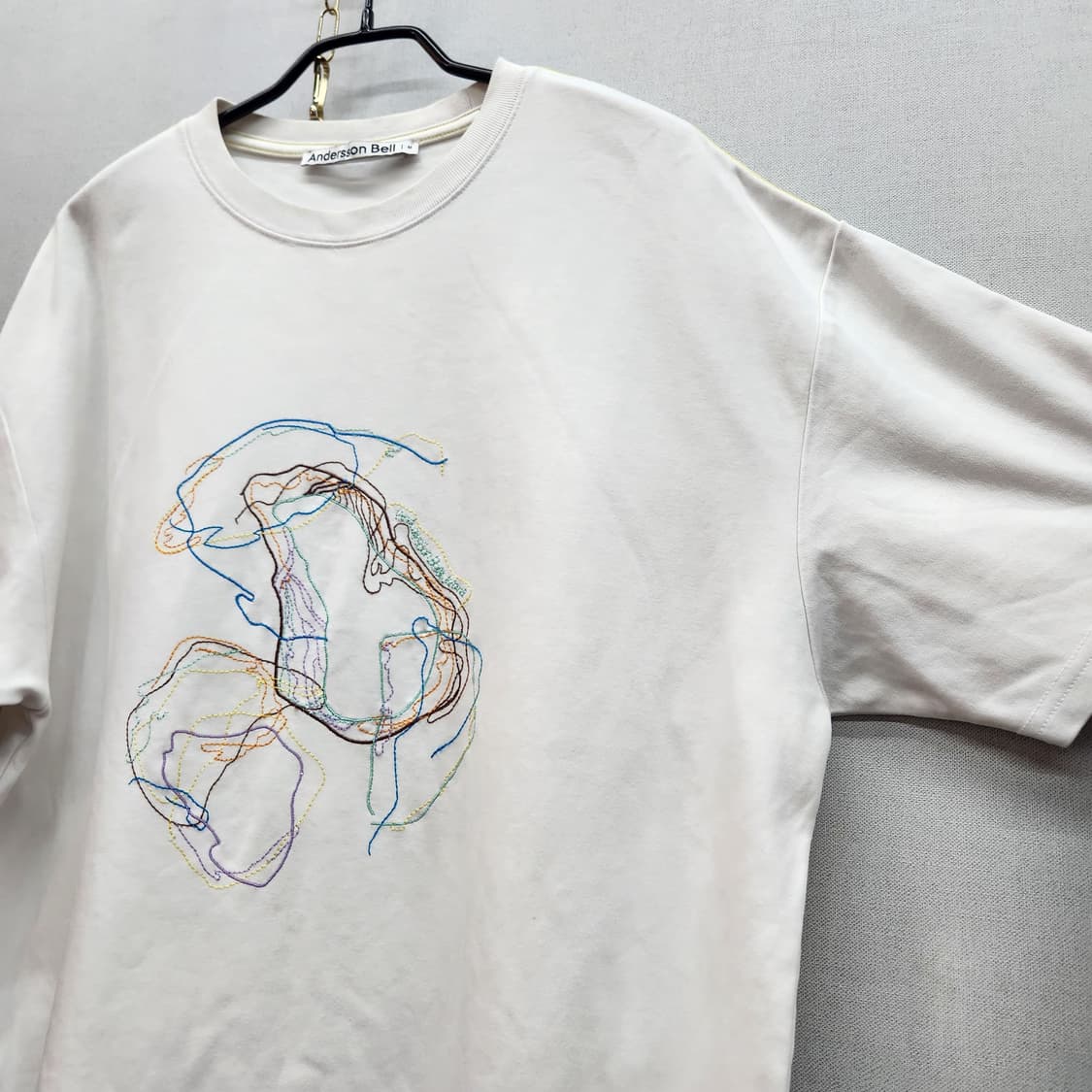 앤더슨벨 빈티지 자수 반팔티 M(XL) 상품이미지3