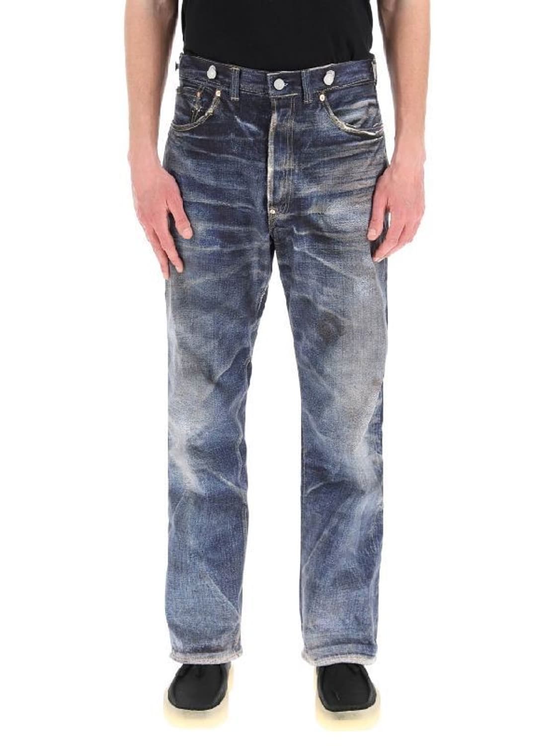 준야와타나베 베르베르진 프린팅 데님 S사이즈 상품이미지1