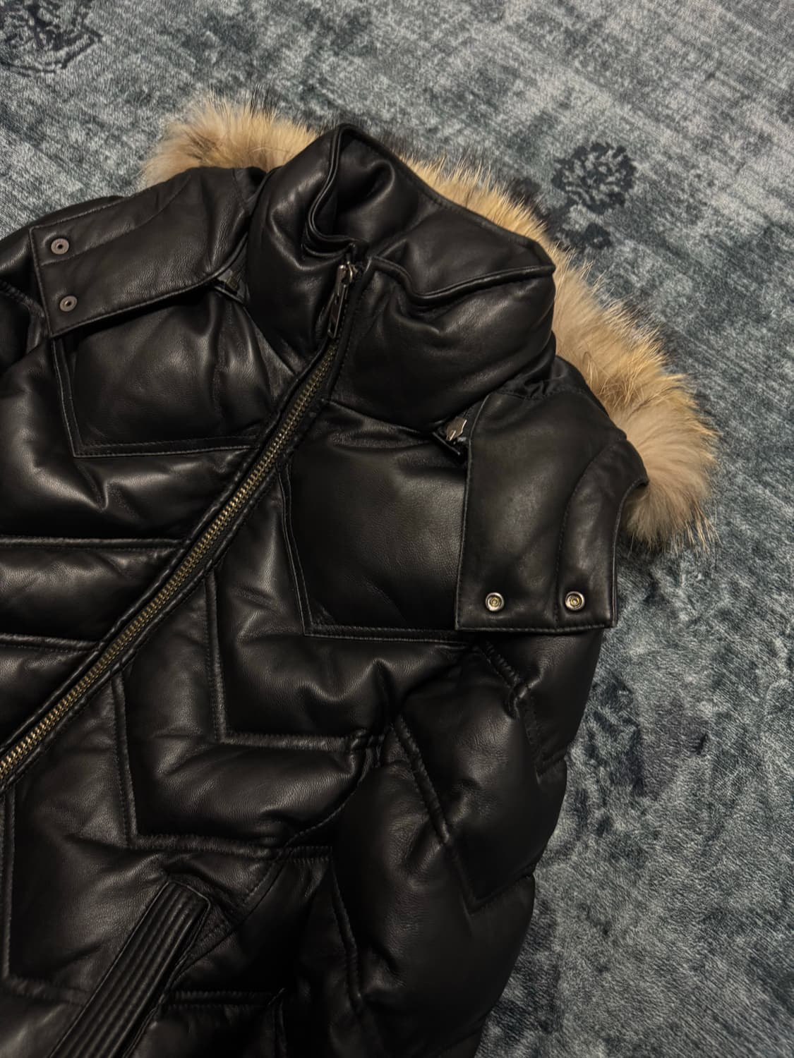 Jackrose 00s archive fur leather down ja 상품이미지4