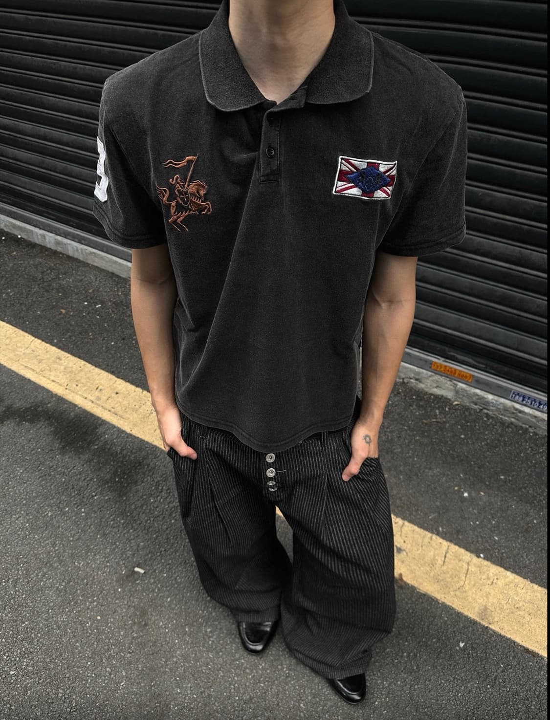 Vintage Western Region Polo 상품이미지3