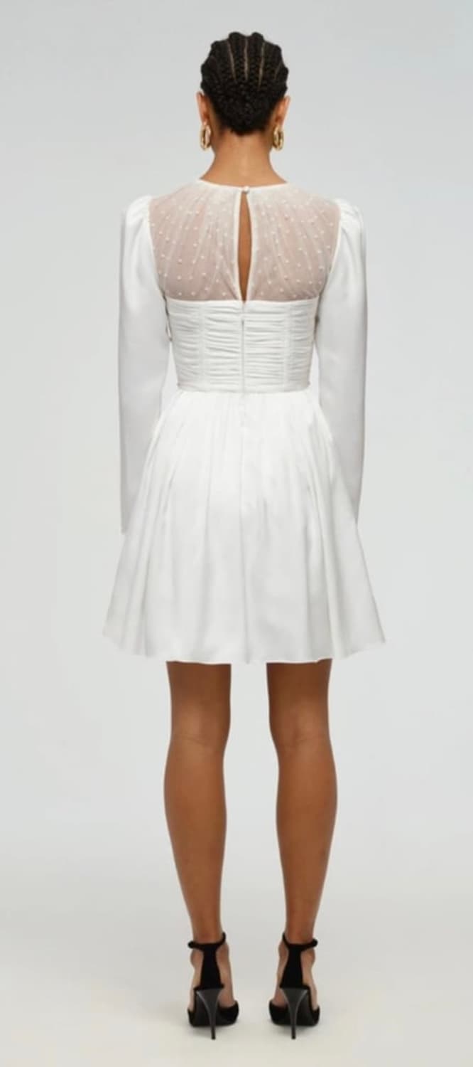 셀프포트레이트 화이트 원피스 상품이미지10