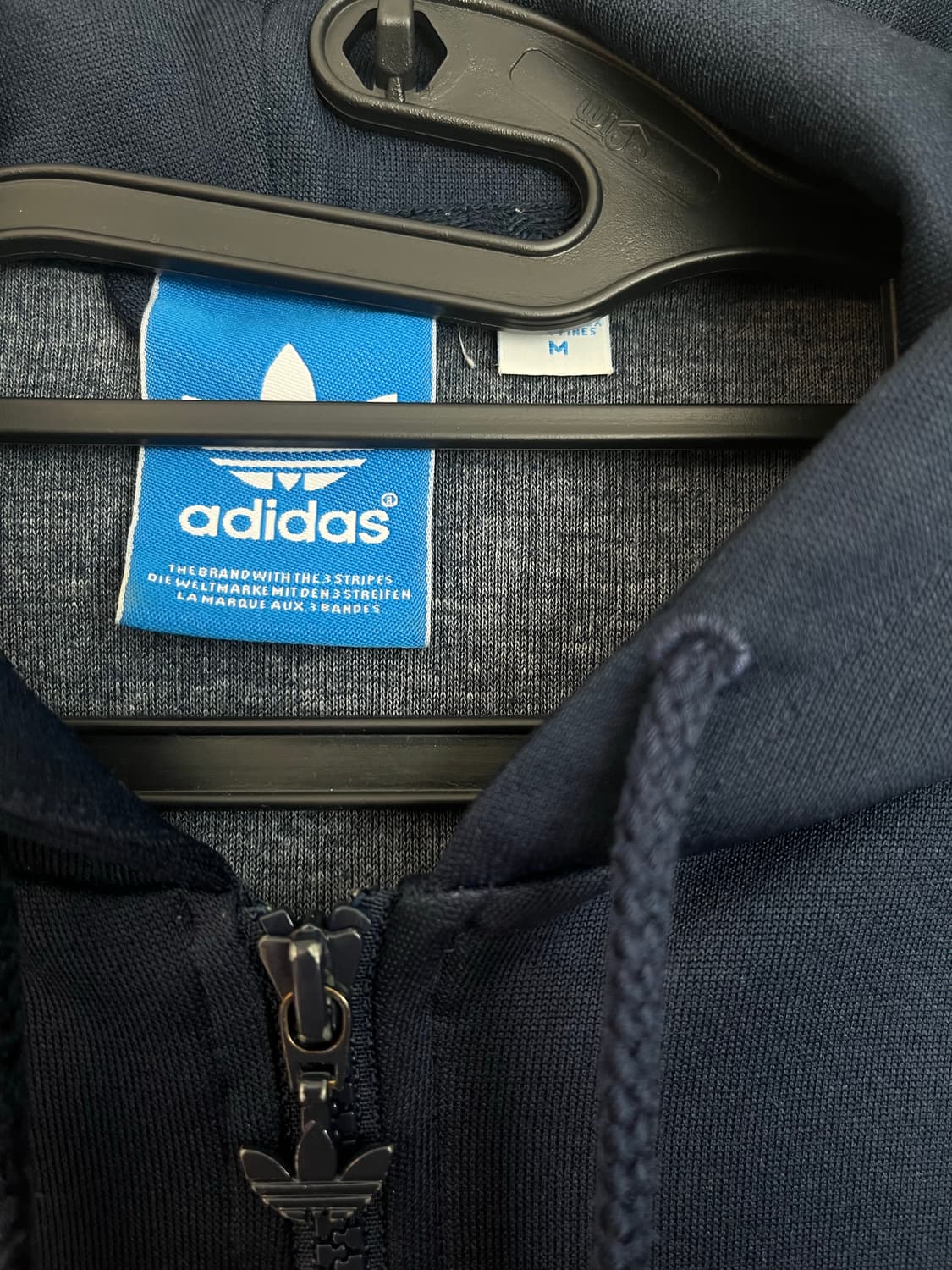 아디다스 파이어버드 대장 후드 져지 네이비 (M) 상품이미지6