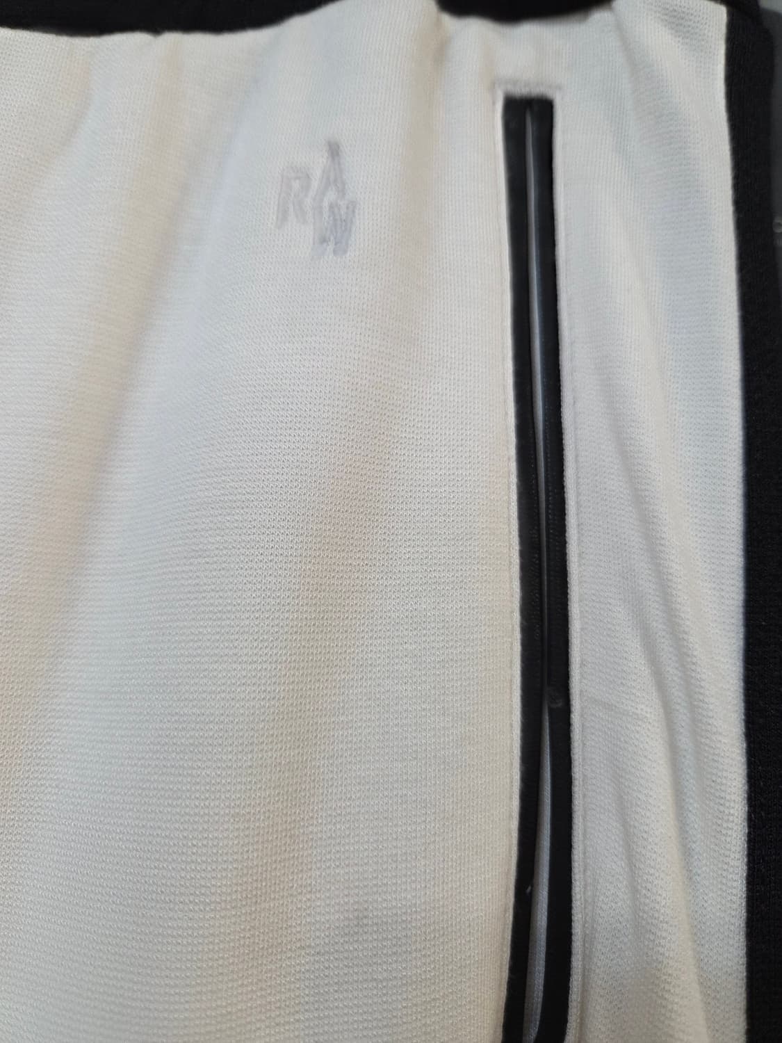 G-STAR 화이트 블랙 라인 트레이닝 바지(S) 상품이미지4