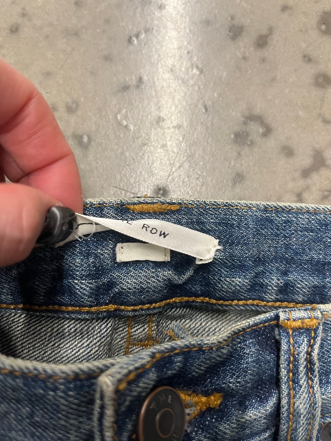 더로우 스트레이트 진 28 상품이미지5