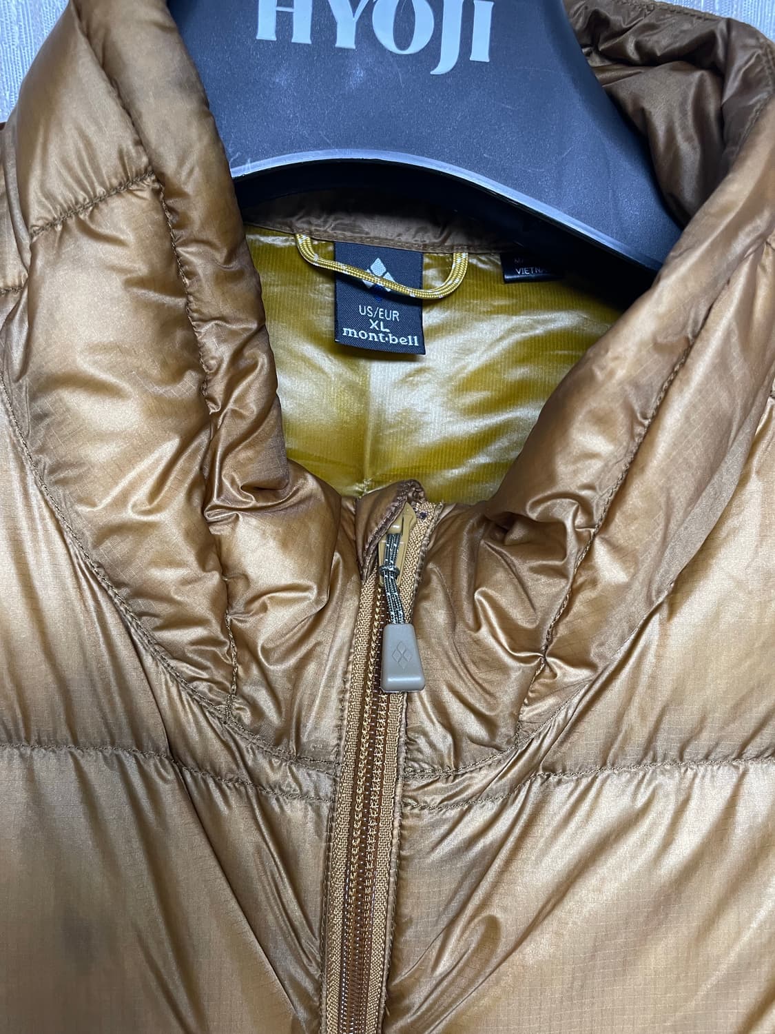 몽벨 슈페리어 다운자켓 BROWN 상품이미지2