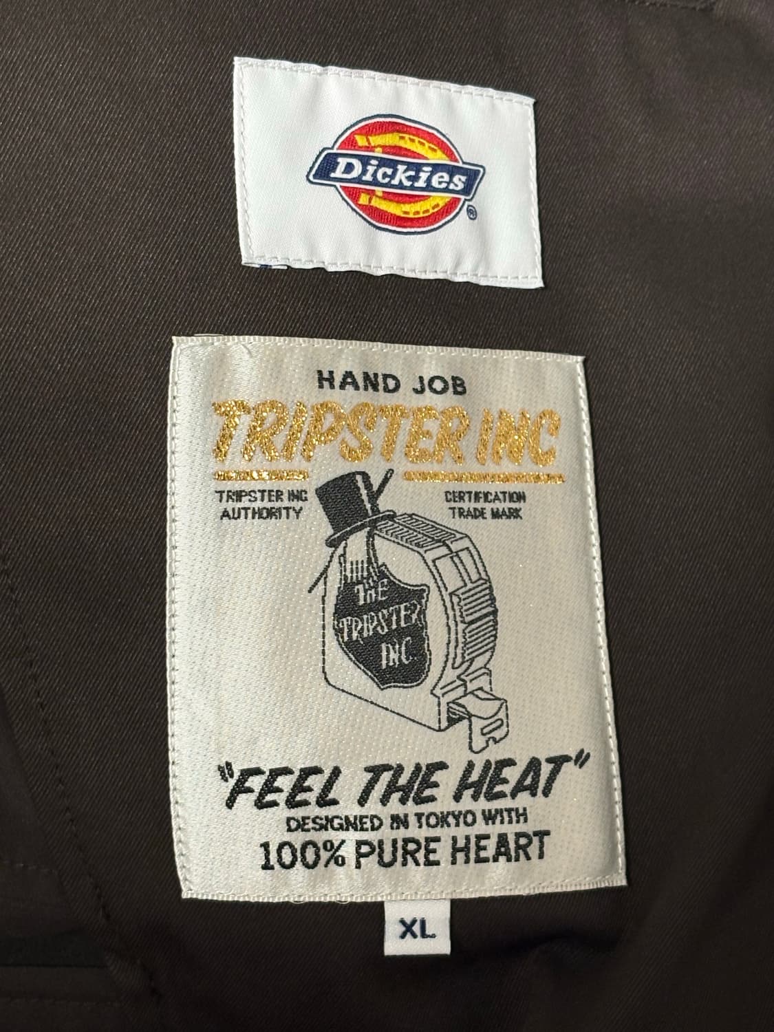 [XL] 트립스터 x 디키즈 수트 셋업 25ss _ 다크 브라운 상품이미지5