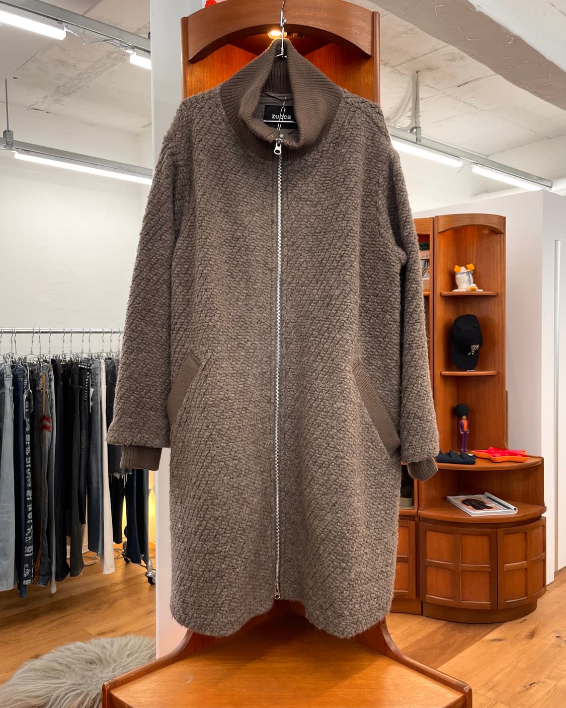 [M] zucca 주카 롱 니트 자켓 상품이미지4