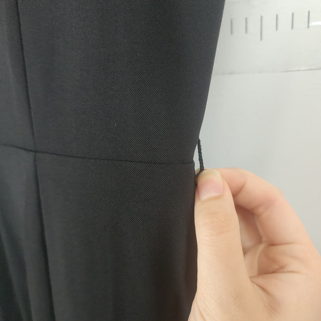 TASI 블랙 랩 스타일 롱 원피스 상품이미지8