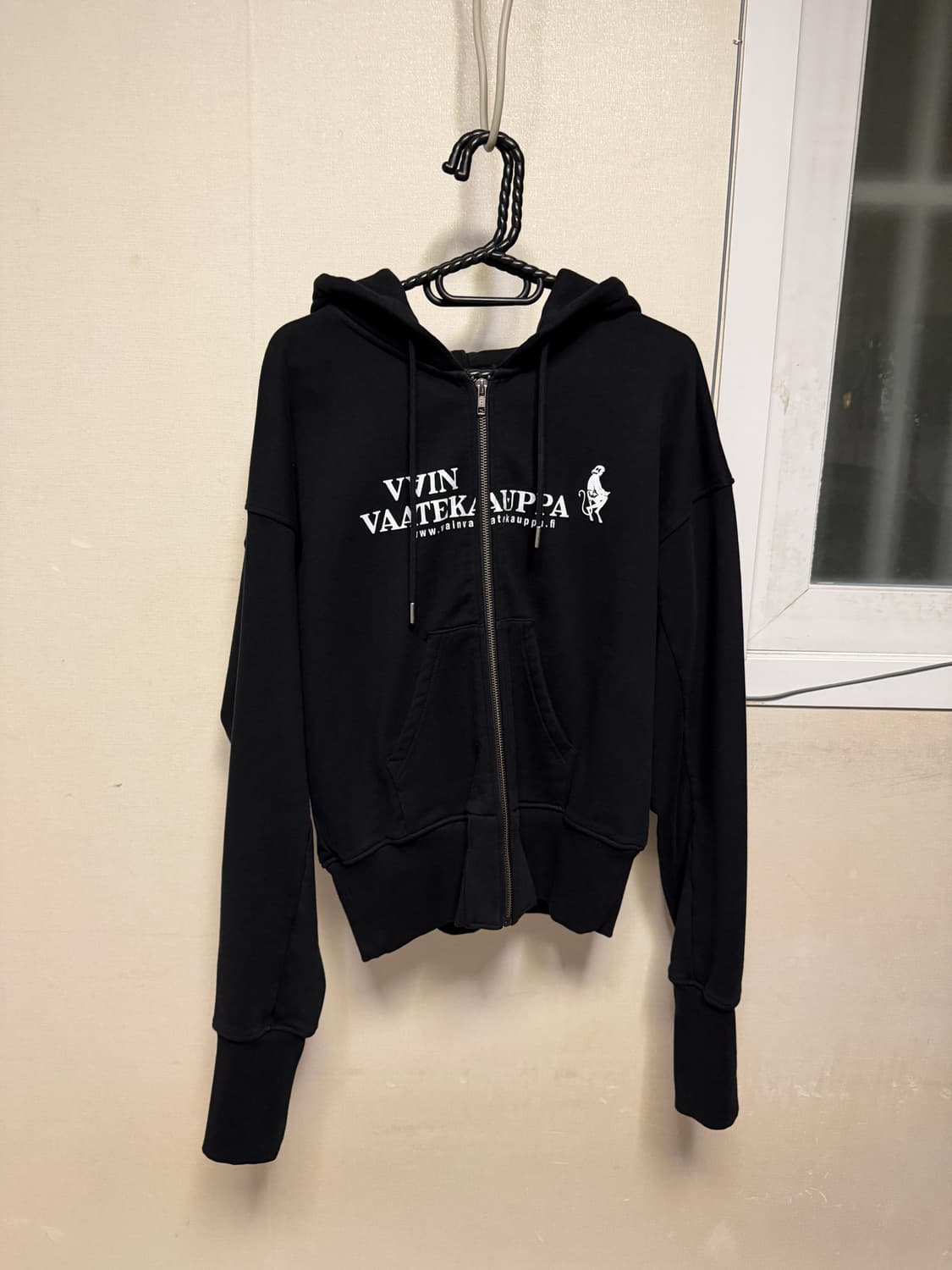 [L] vain 베인 후드집업 블랙 상품이미지2