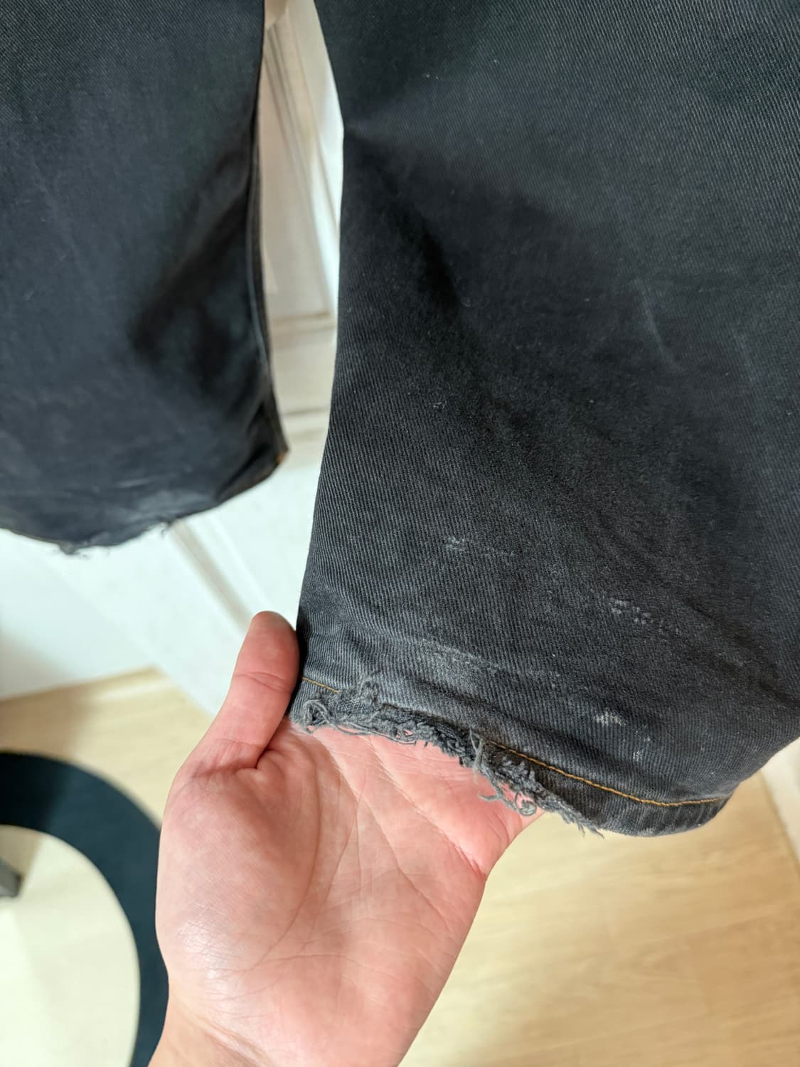 와이프로젝트 더블 웨이스트 데님 32 상품이미지6