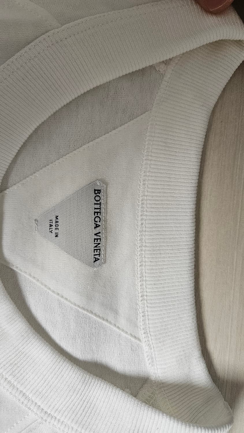 BOTTEGA VENETA 보테가베네타 소프트 코튼 저지 반소매 티셔츠 상품이미지2