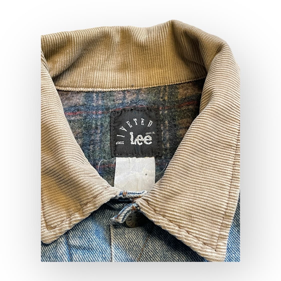 XL)90's Lee Riveted 리 데님 자켓 상품이미지6