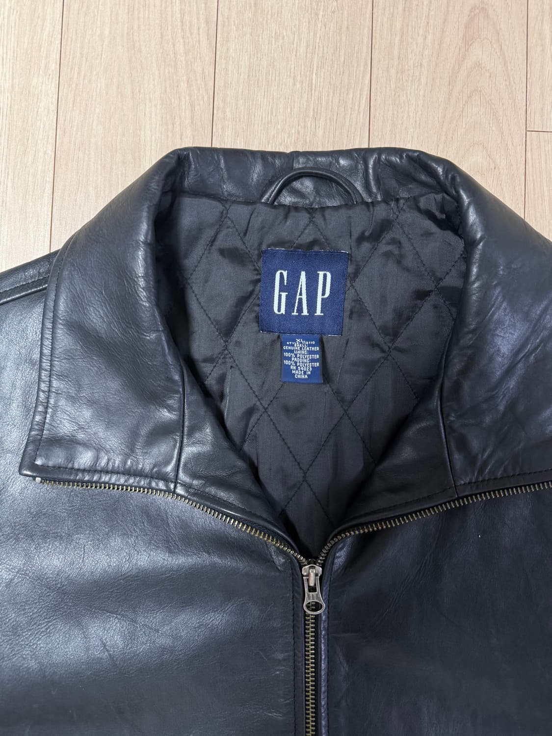90s 올드갭 gap 레더자켓  상품이미지4