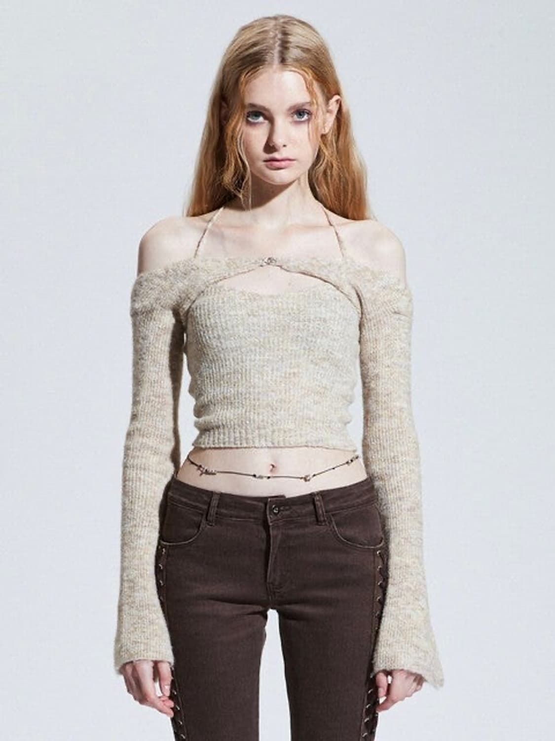 페인오어플레져 SEIREN BOLERO SET (ss ver.) beig 상품이미지1