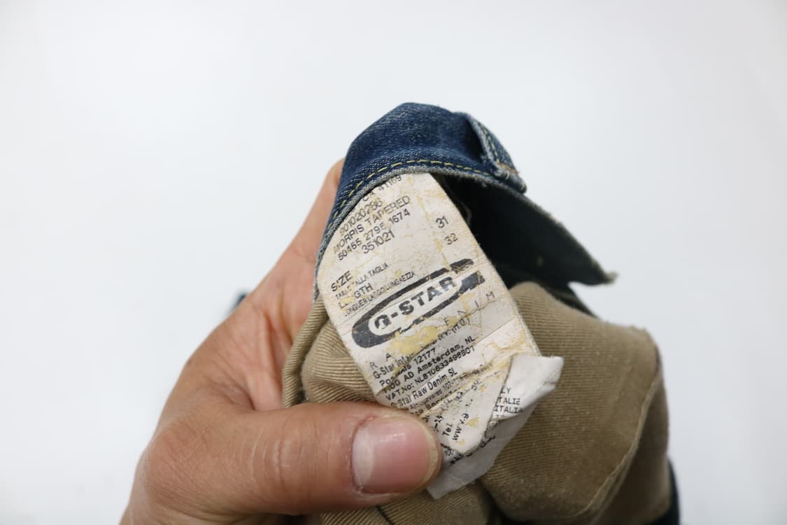 지스타로우 3301 디스트레스드 테이퍼드 데님 (31/32) 상품이미지10