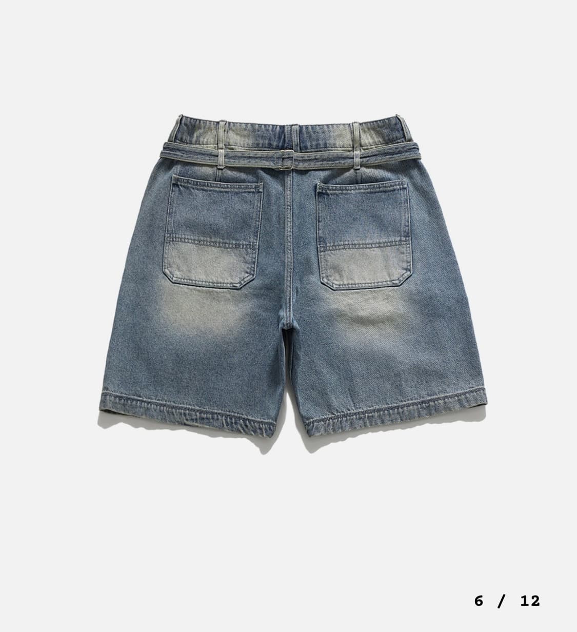 (급처) Eastlogue Cinch back curved shorts 상품이미지2