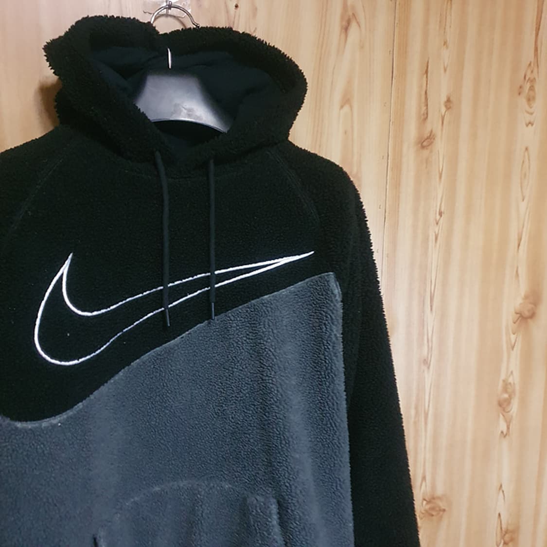 나이키 스우시 플리스 풀오버 후드 L 상품이미지2
