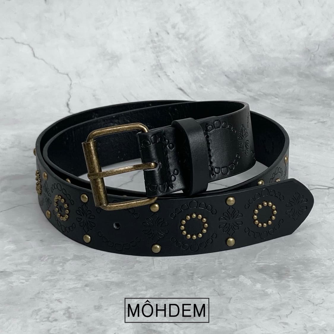 [Unisex] 에스닉 스터드 벨트 상품이미지9