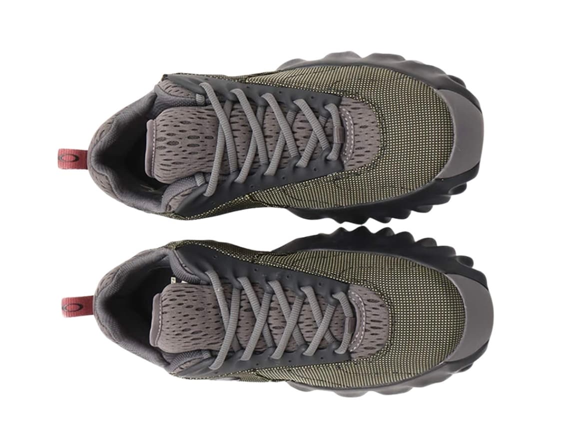 오클리 팩토리 팀 스웨이드 찹 쏘우 그래파이트 그린 상품이미지3